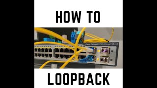 loopbacking on a port - How to screenshot 1