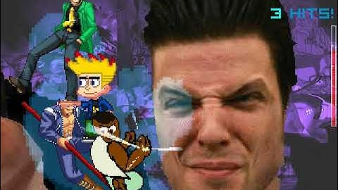 MUGEN Request: Billy Kane & Lupin The 3rd Vs Dee Bee Kaw & Johnny Test