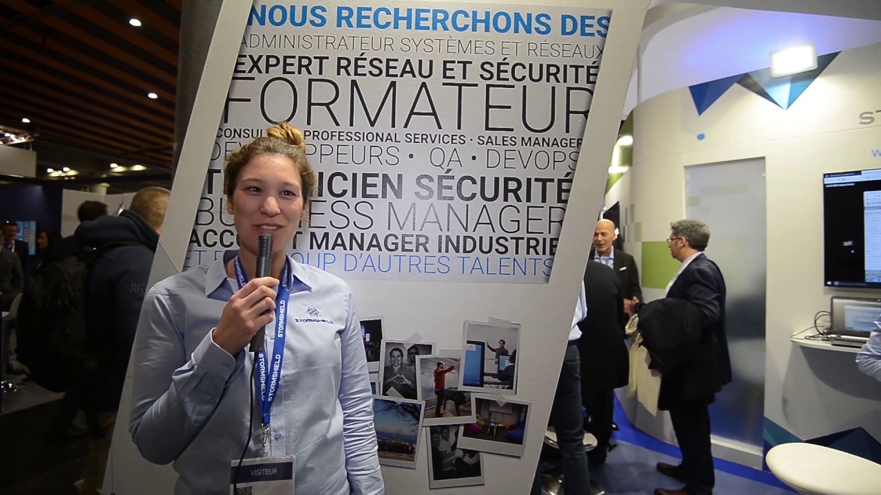 FIC 2019 : un mot sur les postes ouverts chez Stormshield avec Tiphaine Barnier