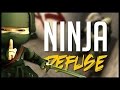 CS:GO | 1vs2 Clutch + Ninja Defuse | LuKy N