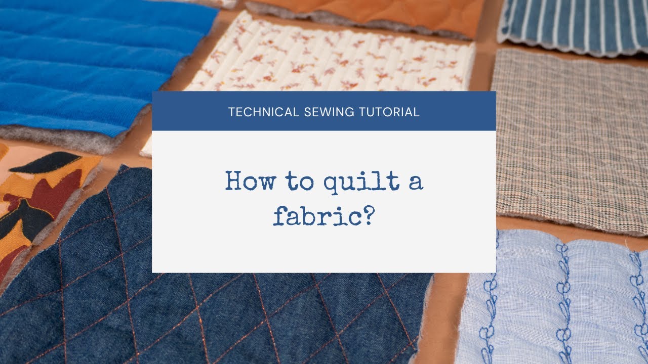 How to quilt a fabric: techniques and advice – Ikatee sewing patterns