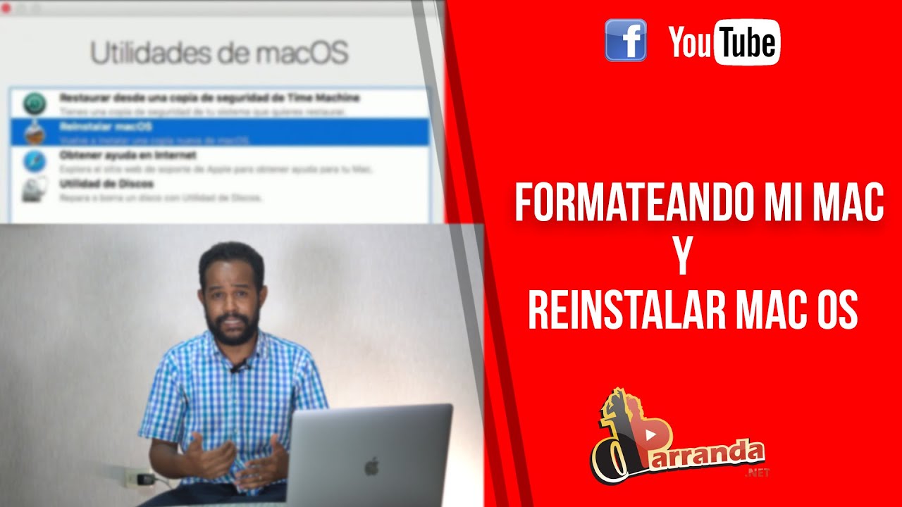 Como formatear la Mac / reinstalar Mac OS - YouTube