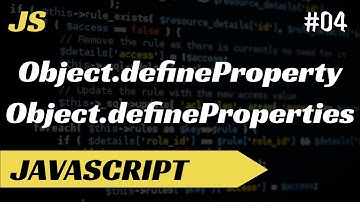Object.defineProperty and  Object.defineProperties method in Javascript in hindi | Tutorial #4