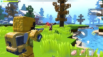 Huntercraft: Zombie Survival - Gameplay Walkthrough Part 1 - Android Game App - Lomelvo