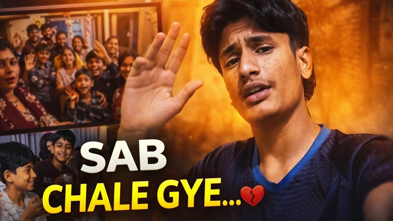 Family Function Ke Baad Sab Apne Ghar… Aur Hum Akele 😔