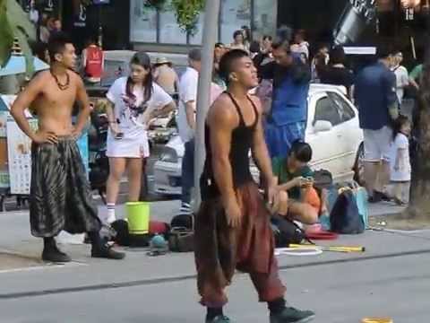 2014.10.4 台中草悟道街頭藝人表演-2