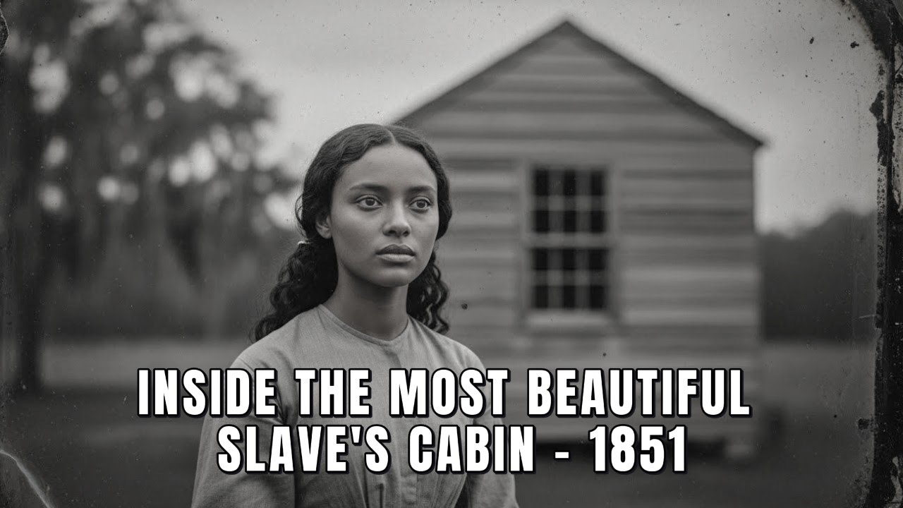 What They Found Inside The Most Beautiful Female Slave's Cabin in Georgia - 1851