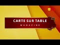 C360  carte sur table