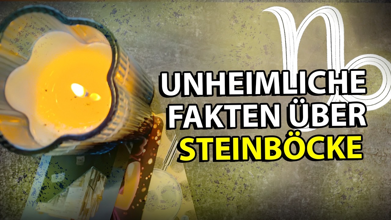 STEINBOCK – 9 der gruseligsten Fakten über dieses.
