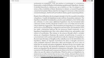 IGNOU MPC005- RESEARCH METHODS-  HYPOTHESIS FORMULATION & SAMPLING, BLOCK1, UNIT 4, PART 1