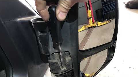 Ford Transit, mirror indicator removal #shorts