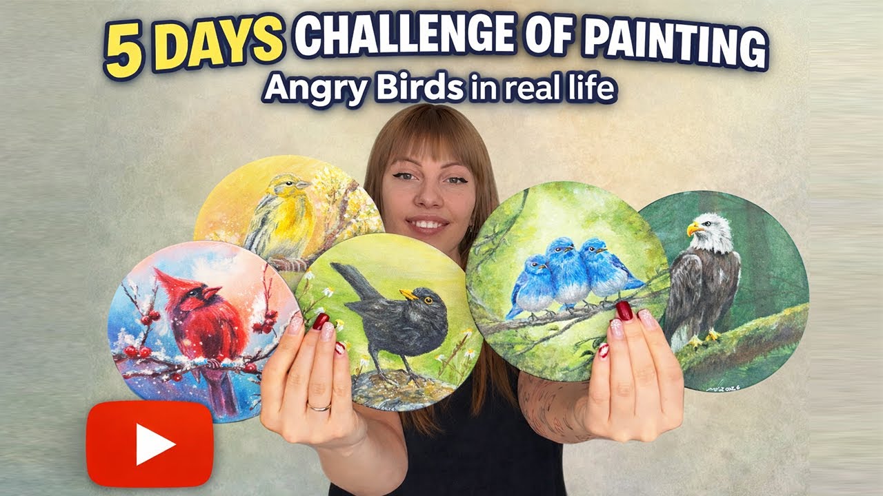 Painting Angry Birds as Real Birds — Better Than Expected!
