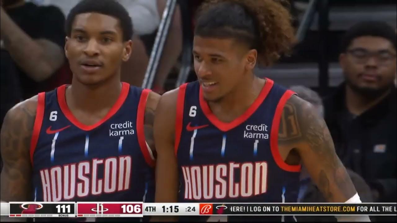 Miami Heat vs Houston Rockets Game Highlights LAST 4 MINUTES NBA 2022