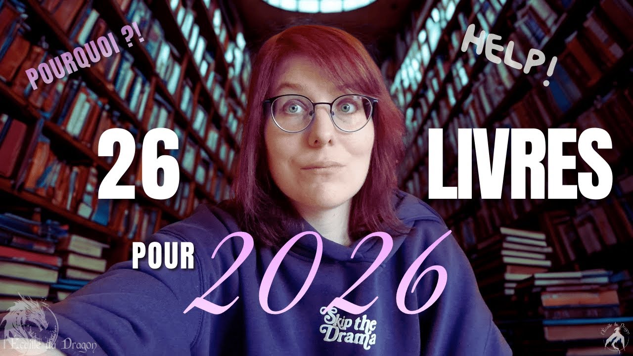 📚❄️26 Livres pour 2026 : je regrette !! MDR 🐲📚❄️