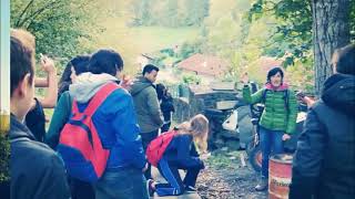 El alumnado de Bachillerato entre Zugarramurdi y Urdazubi/Urdax