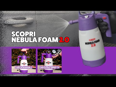 Scopri come fare un prelavaggio foam alla tua auto SENZA IDROPULITRICE con Nebula Foam 2.0 di Mafra