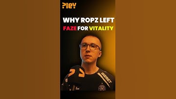 Why Ropz Left FaZe for Vitality | PLEY.GG #cs2 #ropz #cs2clips #fazeclan #vitality