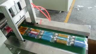 KT-250, Coretamp, pillow, flow pack package machine for lighter package