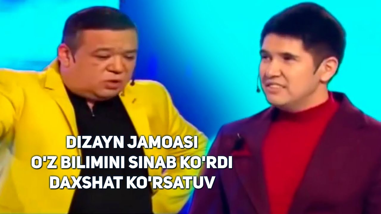 Dizayn jamoasi o&#39;z bilimini sinab ko&#39;rdi (daxshat ko&#39;rsatuv)