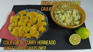 Coliflor receta Fácil y Rápida de Preparar / Cauliflower recipe Easy and Quick to Prepare # 49