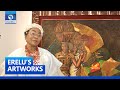 Crowd Fills Terra Culture As Erelu Of Lagos Displays Art Works