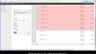 Advanced Page Manager - Rediscover Wordpress Pages... in 3 minutes