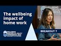 The wellbeing impact of home work | Claudia Senik | University of Oxford 2022