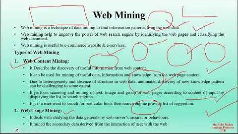 Web Mining and Temporal Mining