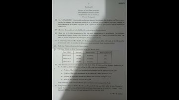 Third semester calicut university bcom corporate accounting previous year question paper