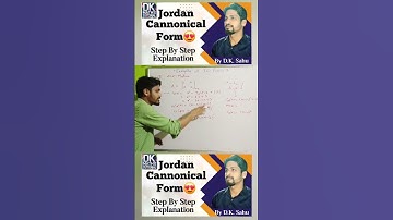 #linearalgebra #mathematics #jordan #shorts