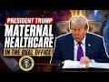 Donald Trump Participates Maternal Healthcare Event | SNS TV 4K | Syed Nasir Shah | 4K News | Canada