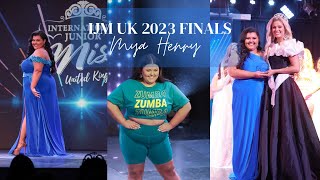 International Junior Miss United Kingdom 2023 Finals || Mya Henry
