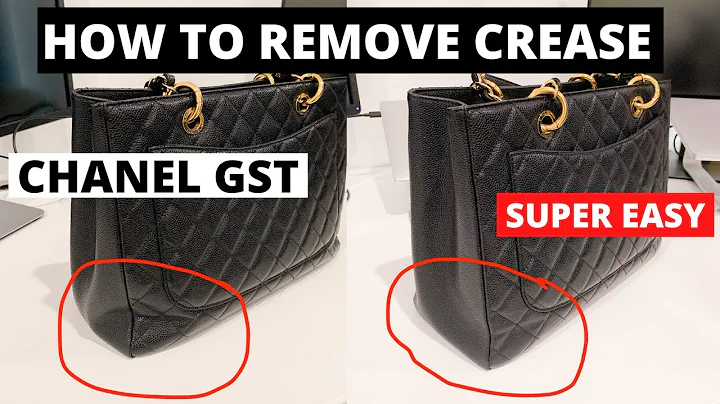 Cómo eliminar las arrugas y restaurar la forma de tu bolso de diseñador | Chanel grand shopping tote
