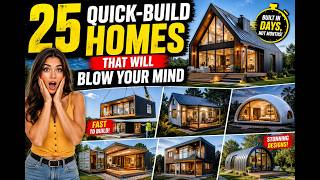 25 Quick-Build Homes That Will Blow Your Mind