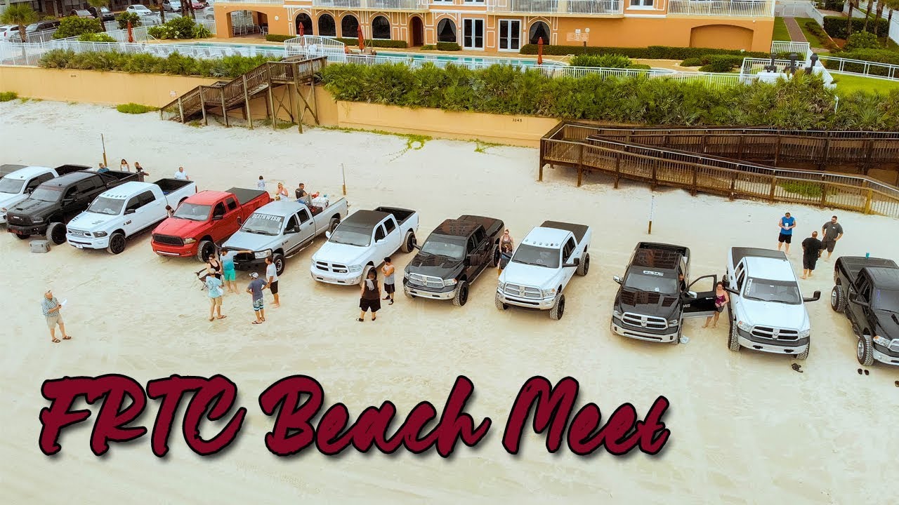 Florida Ram Truck Club Beach Meet | FRTC | Daytona Beach, Florida - YouTube