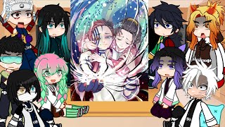 : || Hashiras react to Akaza and Douma|| KNY || Manga Spoiler ||