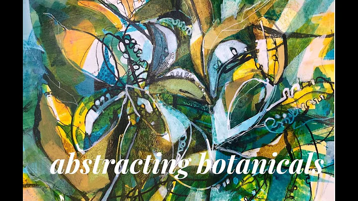 Abstracting Botanical Paintings: Contour Drawing, ...