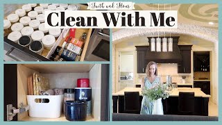 Clean With Me 2021 |  Kitchen Organization & Summer Reset | Speed Cleaning Motivation