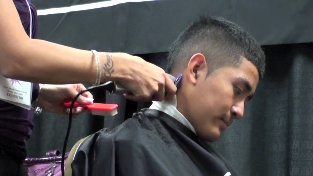 youtube hair cutting with clippers