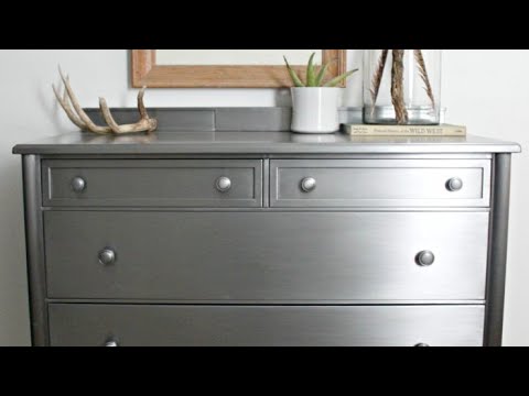 refinishing metal dresser How to Refinish Vintage Metal