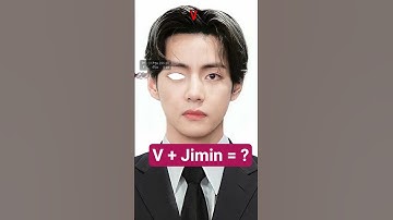 WHAT IF BTS V and Jimin were same person🤯?  #shorts