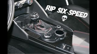 Alfa Romeo Giulia Says Goodbye To The Manual Transmission?? Alfa Romeo Giulia Quadrifoglio Manual Transmission