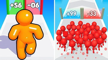 Tall Man Run Vs Count Master 3D💥🪸🌸🌺Walkthrough Android IOS Big Update Gameplay BT13