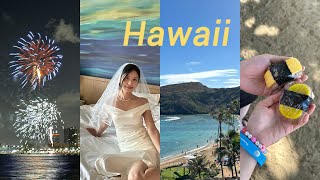 신혼여행은 무조건 하와이로 ..🌺 오하우 4박 5일 여행 코스 | 와이키키 맛집 & 명소 추천 | 11월 하와이 날씨