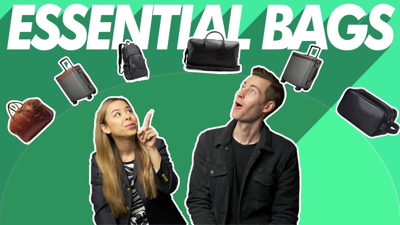 Bags Every Guy Should Own Best Bags & Luggage For Men in 2020 YouTube