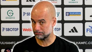 Pep Guardiola post-match press conference | Fulham 0-4 Manchester City