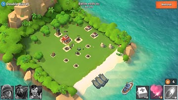 Boom Beach Gameplay Walkthrough - Double Barrel for Android/IOS