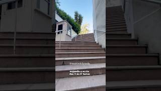 Escadaria do Espaço Multipalco no Centro de Porto Alegre