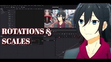 Davinci Resolve AMV Tutorial || Rotation and Scales Davinci Resolve