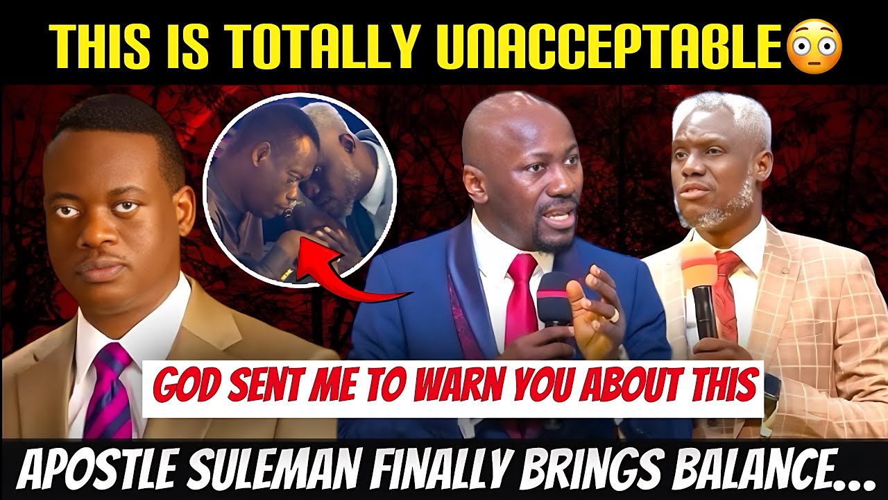 BREAKING‼️Apostle Suleman Breaks Silence On Apostle Arome, Rev Kesiena Attacks..